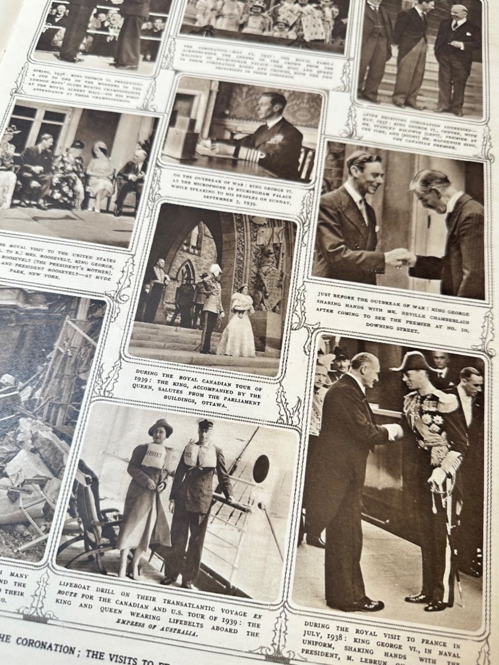 Vintage Illustrated London News Feb 16 1952 King George VI Death Issue - Picture 5 of 15